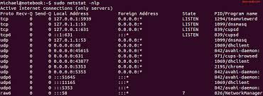 Once firewalld open port, next use netstat to check port status: Which Linux Process Is Using A Particular Network Port Linux Audit