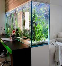 15 Amazing Ideas With Interior Aquariums Page 4 Of 15 Worthminer Amazing Aquariums Wall Aquarium Aquarium Design