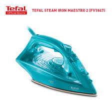 Tefal virtuo fv1713 steam iron, 2000 watt, black/dress blue. Tefal Steam Iron Maestro 2 2400w Fv1847 Shopee Malaysia