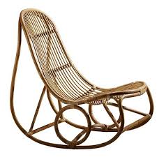 Sika Design Nanny Rocking Chair Natural In 2020 Rocking Chair Rattan Rocking Chair Breastfeeding Chair