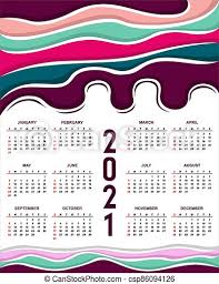 Tidak hanya kalender duduk atau dinding, sekarang kalender berbentuk unik seperti piramida banyak diminati. Desain Kalender 2021 13 Eps 2021 Calendar Graphic Design With Unique Styles And Coloring And Various Styles Suitable For Canstock