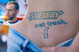 He said he was going to get it on his back. Tattoo Fixers The Scottish Sun