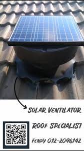 Solar powered usb exhaust fan ventilator for greenhouse dog chicken house 12v. Roof Specialist Wind Forest 45w Solar Ventilator Facebook