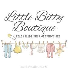 We did not find results for: Baby Clothes Shop Branding Banners Avatar Icons Business Card Logo Label More 13 Premade Graphics Files Little Bitty Boutique Baby Logo Design Baby Logo Shop Banner