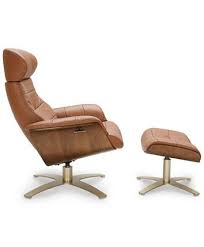 Furniture Annaldo Leather Swivel Chair Ottoman 2 Pc Set Reviews Recliners Furniture Macy S In 2020 Leather Swivel Chair Chair Chair And Ottoman