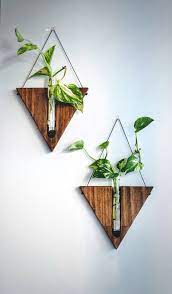 Wall Decor Propagation Station Wooden Vase Wall Planter Etsy Handcrafted Decor Vase Crafts Original Wall Decor