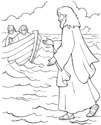 Keep your kids busy doing something fun and creative by printing out free coloring pages. Jesus Walking On The Water Pagina Para Colorear Sermo