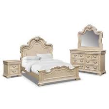 Contessa Pearl 6 Pc Queen Bedroom King Bedroom Value City Furniture Furniture