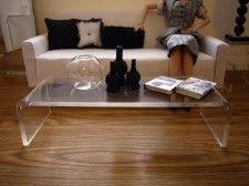 Side tables as different as night and day. Google Image Result For Http Zenedy Com Wp Content Uploads 2010 07 Lucite Coffee Table 225x168 Jpg Coffee Table Ikea Lack Coffee Table Acrylic Coffee Table