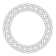 Celtic Knot Worrk Circle Garland Narrow By Peter Mulkers Celtic Knot Designs Celtic Circle Celtic Knot
