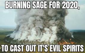 Many believe that the smoke can purify a space and chase out negative energy. David Barker Burning Sage For 2020 To Chase Away Its Evil Spirits Facebook