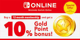 Here are all the deets. Nintendo Rewarding 10 Gold Points Reward For Nintendo Switch Online Subscriptions And Renewals Nintendo Everything