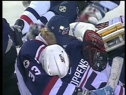 Paralympic sledge hockey ...