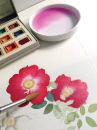 We're talking brushes, color mixing and painting loose florals! Siimusti Algkooli Digikiirendi Protsess Get 33 Beginner Friendly Easy Beginner Watercolor Painting Flowers