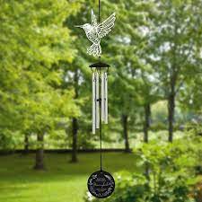 It's been a long and fun journey following these baby hummers from the egg to full grown. Now She Flies With Hummingbirds Personalized Memorial Wind Chimes