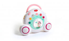 It features 30 minutes of 5 different Tiny Princess Tales Soothe N Groove Crib Mobile