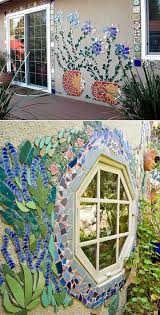 Einfach Und Suss Diy Mosaik Ideen Fur Garten Und Hof Neue Dekorationsideen In 2020 Mosaic Garden Art Garden Wall Art Mosaic Garden