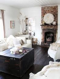 White On White On Rustic Dark Floors Old 1900s Brick Victorian Grandma Furniture With A Modern Simplistic Twi Nyc Apartment Decorating Chic Home Decor Home