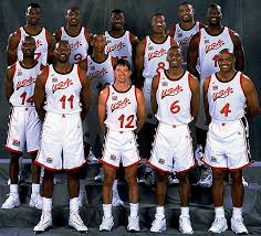 At the 1992 olympics in barcelona, the dream team, america's basketball superstars including magic johnson and michael jordan, won gold with an array of blistering performances. Doinwork Nba Dream Team Olympic Basketball Team Usa Basketball