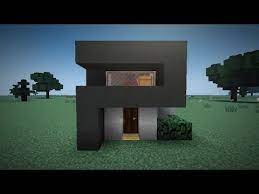 Minecraft How To Build A Easy Small Modern House 2 Pc Xboxone Ps4 Pe Xbox360 Ps3 Yo Minecraft Small House Minecraft Modern Minecraft Small Modern House