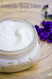 how to make homemade body lotion