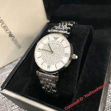 The collection by emporio armani features the finest italian all watches for women. Emporio Armani Ar1925 Ladies Watch Women S Fashion Watches On Carousell
