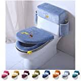 Import quality toilet tank covers supplied by experienced manufacturers at global sources. Three Piece Toilet Seat Ice Silk Velvet Waterproof Toilet Seat Soft And Thick Washable Toilet Tank Cover Set Oval Toilet Buy Online In Bahamas At Bahamas Desertcart Com Productid 206819350