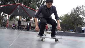Skateology: Switch laser flip with Christopher Chann - YouTube