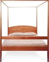 Shaker Wooden Poster Bed Solid Wood 4 Poster Beds In Cherry Maple Oak Four Poster Bed Frame Bed Furniture
