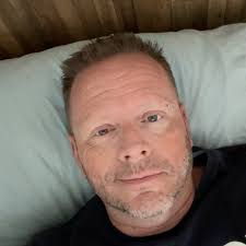 Sleeping off a summer cold or allergies or something.