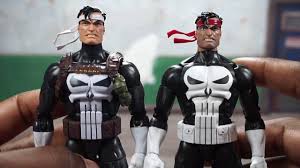 Marvel Legends Vintage Wave Punisher Action Figure Review Youtube