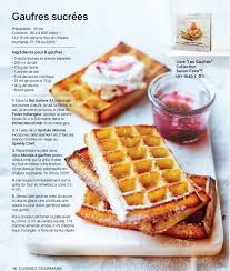 Recette Gaufres Sucrees Recette Gaufre Sucre Recette Recette Tuperware