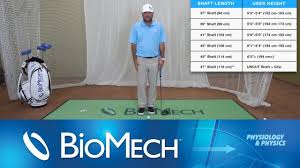 Putter Sizing