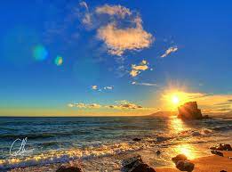 Wallpaper kualitas hd sunset pc dekstop 274pril via. Hd Wallpaper Summer Sunset Scene Body Of Water Europe Spain Blue Beach Wallpaper Flare