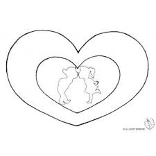 Disegno Di Cuori San Valentino Da Colorare Per Bambini Gratis Disegnidacolorareonline Com Disegno Cuore San Valentino Disegni