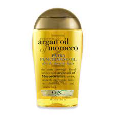 Amazon Com Ogx Extra Strength Renewing Argan Oil Of Morocco Penetrating Hair Oil Treatment Deep Moisturizing Serum For Dry Damaged Coarse Hair Paraben Free Sulfated Surfactants Free 3 3 Fl Oz Beauty