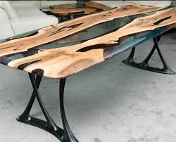 The Legs Are What I Like Here Epoxy Wood Table Wood Resin Table Resin Furniture