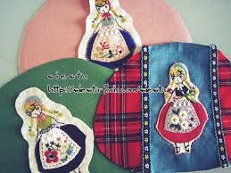 続 お花エプロンの少女 スウェーデン民族衣装風 ｓｉｅｓｔａ の刺繍日記 刺繍針とミシン 刺繍 刺繍 針 民族衣装