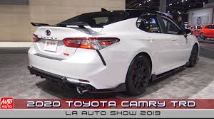 Our coverage is from the. 2020 Toyota Camry Trd Exterior And Interior La Auto Show 2019 Youtube