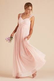 Birdy Grey Simone Thick Strap Empire Waist Bridesmaid Dress With Keyhole Cutout Back Blush Pink Bridesmaid Dresses Bridesmaid Dressing Gowns Bridesmaid Dresses