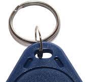 RapidRadio RRHFKF01 13.56 MHz ISO 14443: MIFARE FM1108 HF RFID KeyFob  Proximity Token Tag Keypad ID Card for Door Entry Access Control System &  ...