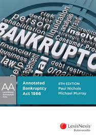 The insolvency (england and wales) rules 2016. Annotated Bankruptcy Act 1966 8th Edition Lexisnexis Australia