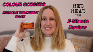 Tigi кондиционер copyright custom care colour. Two Minute Tuesday Tigi Bed Head Colour Goddess Miracle Treatment Mask Louise Horn Youtube
