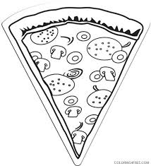 They are free and easy to print. Pizza Coloring Pages For Kids Printable Coloring4free Coloring4free Com
