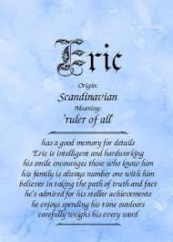 Meaning Of The Name Eric Names With Meaning Biblical Names Names