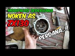 Seperti apa modifikasi yang dilakukan pada motor kawasaki ninja zx3r ini. Lift Overlapnya Mantap Modifikasi Noken As Kawasaki Zx130 Standar Untuk Harian Balap Di C2speed Youtube