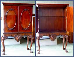 Maitland Smith Paw Foot Lion Head Bar Cabinet Furniture Bar Cabinet Used Office Furniture