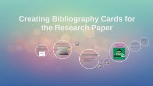 American psychological association (apa) for scientific papers, modern. Creating Bibliography Cards For The Research Paper By Morgan Schmidt
