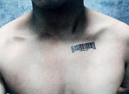 30 Barcode Tattoo Designs For Men Parallel Line Ink Ideas Barcode Tattoo Tattoo Designs Men Collar Tattoo