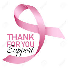 It is important that women finding an abnormal lump in the breast consult a health over time, cancerous cells may spread to other organs including the lungs, liver, brain and bones. Thanks For Support Breast Cancer Logo Realistic Style Stock Photo Picture And Royalty Free Image Image 108742735